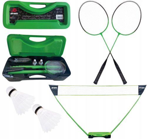 Shuttlecock, string, cover, racket, racket set with shuttlecock Enero 1001722