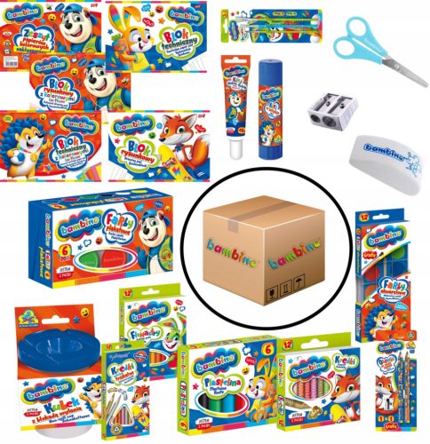  MEGA SCHOOL LAYET Bambino package (19 elements) | Large school set + 2 other products