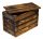  wooden box, fired, eco-basket