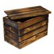  wooden box, fired, eco-basket