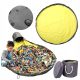  Large Basket Container Bag for Toys, LEGO Bricks, Mat 150 cm, 2 in 1 for Children