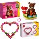  LEGO Creator 40638 heart-shaped decoration + LEGO ICONS 404624 Valentine's Day Lego Teddy Bear for Girls as a Gift Bear Valentine's Day Brown Bear