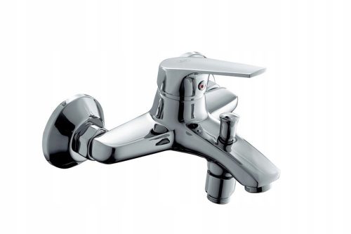 Kfa Rodon wall-mounted bath and shower faucet, chrome