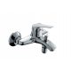 Kfa Rodon wall-mounted bath and shower faucet, chrome