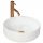 Rea SAMI oval countertop washbasin