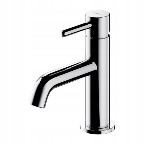 Omnires chrome pedestal washbasin faucet