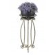  Loft metal flower stand, plants, gold patina, standing flower stand