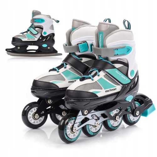  Patins à roues alignées Meteor Invert 2 en 1, tailles 30-33