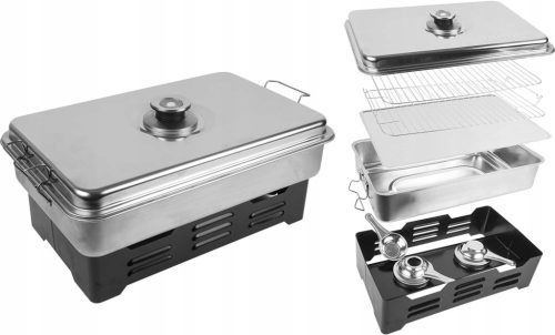  Kinghoff metal smokehouse