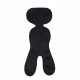  Universal, anti-sweat and breathable black stroller insert