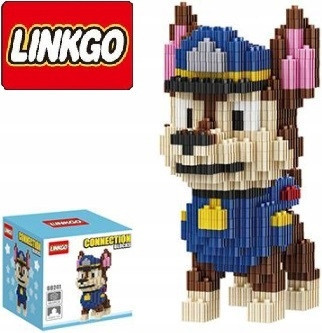  LINKGO PAW PATROL CHASE BLOCKS 451 pieces