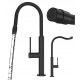 Granitan OTI floor-standing kitchen faucet, black