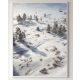 Prints without & with frame. Poster Nature - Winter wilderness landscapes, plants without frame 59.4 x 84.1 cm