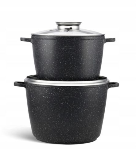 Pots Elitehoff aluminum pot set, 4 pcs.