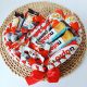  Heart kinder merci, Sweet cake valentines day i love you set of sweets