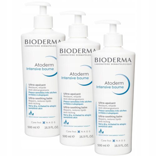 BIODERMA ATODERM Intensive Baume Soothing Emollient Balm, 500 ml