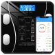 Personal scales (intelligent, analytical and mechanical) SMART Electronic personal scale, analytical glass, 180 kg, Bluetooth BT