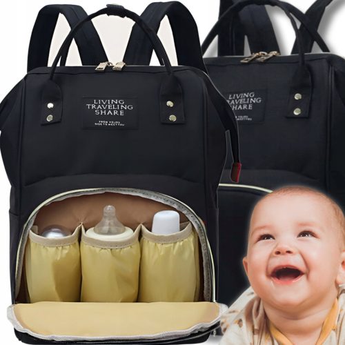  BAG FOR MOTHER AND DAD FOR THE STROLLER PRACTICAL BACKPACK ORGANIZER WITH 3-IN-1 CAPACITY