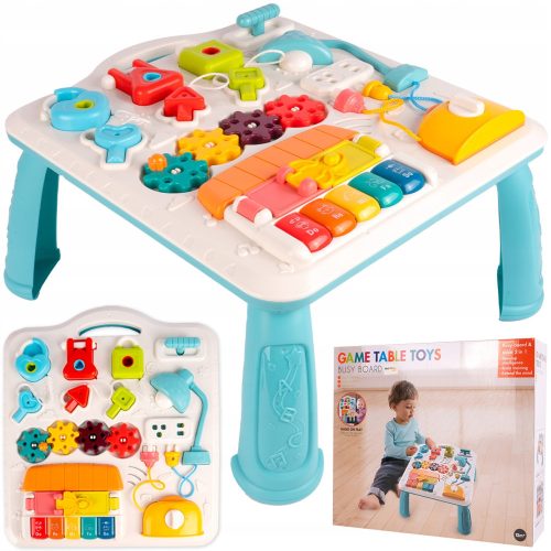  EDUCATIONAL TABLE, SENSORY MANIPULATION BOARD FOR HANGING