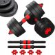  Bituminous adjustable dumbbells SPORT BLAST 2x 20 kg