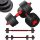  Bituminous adjustable dumbbells InPower 2x 20 kg