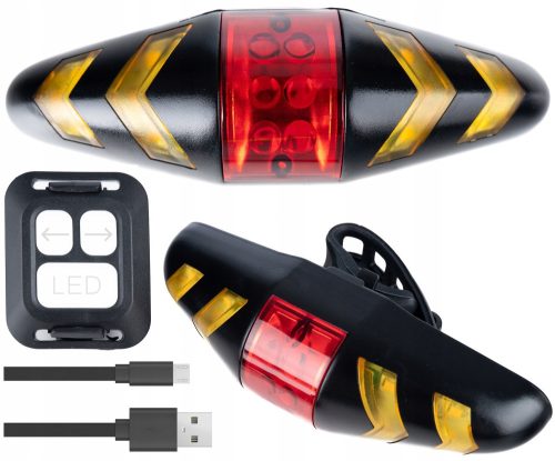  BICYCLE LAMP, INDICATOR, REAR REMOTE CONTROL for bicycles