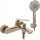 Rea Jager single-lever bathtub faucet for wall mounting, gold