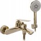 Rea Jager single-lever bathtub faucet for wall mounting, gold