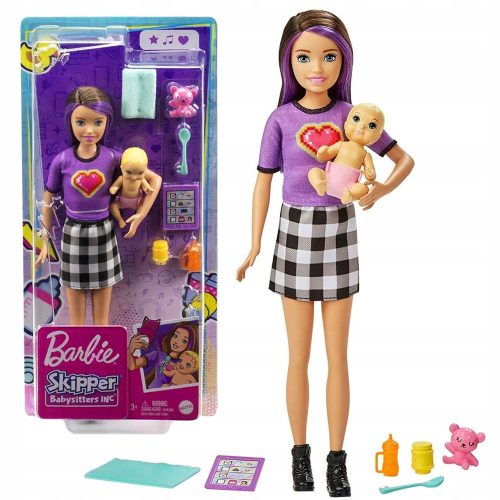  Barbie Skipper Babysitters GRP11 Babysitter Doll and Baby