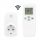 WLAN socket thermostat with REMOTE CONTROL, control for the WLAN thermostat socket