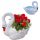  Swan Shaped Flowerpot Flower Cover, Small Bird Garden Figurine