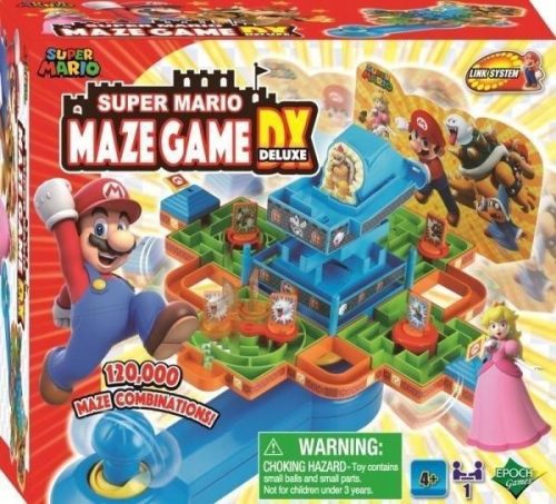  Epoch Super Mario Maze Game DX 7371 Board Game