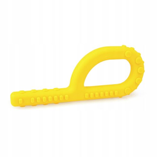  Speech therapy, orthodontic, sensory and therapeutic teether ARK Therapeutic Silicone Shades in Yellow and Gold