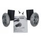  ADBOR WHEELS ATTACHED TO PICCOLINO SLED - 2 pcs.