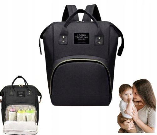  Stroller Organizer, Functional Bag for Mother and Child, 3-in-1 Backpack