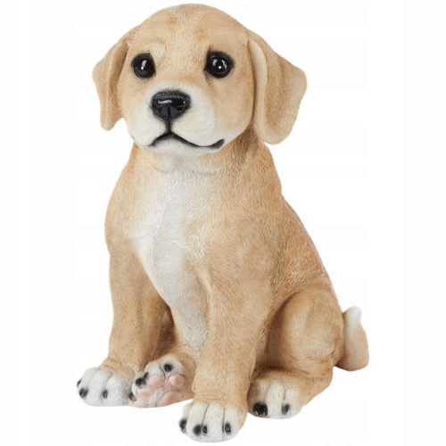  Labrador dog figure for home and garden, polyresin, height 26 cm