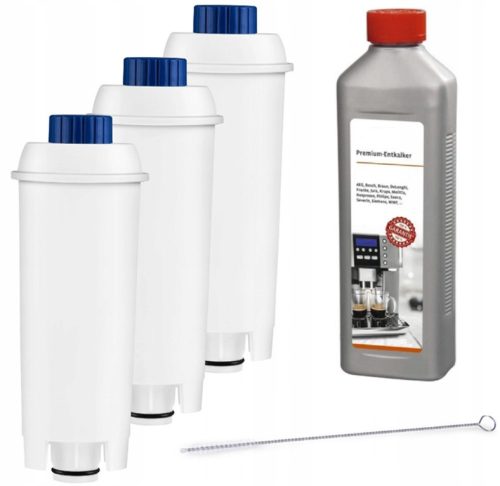  3 FILTRES pour détartrant machine à café DELONGHI 1000 ml