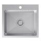 Quadron LUKE 100 single-bowl sink, stainless steel