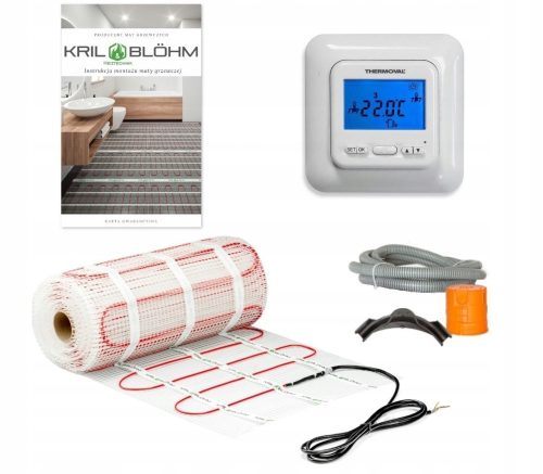 HEATING MAT HEATING SET 150W/M2 2M2/TVT-04 PROGRAMMABLE