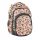 BeUniq Orange Youth School Backpack for Girls with Multi Compartments
