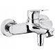 Single-lever wall-mounted bathtub faucet Kfa Abasha, chrome