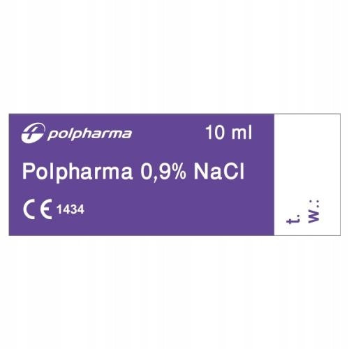  Polpharma 0.9% NaCl Isotonic Solution - 10ml x 100amp.