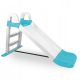 Freestanding slide Doloni, 140 cm, white and grey