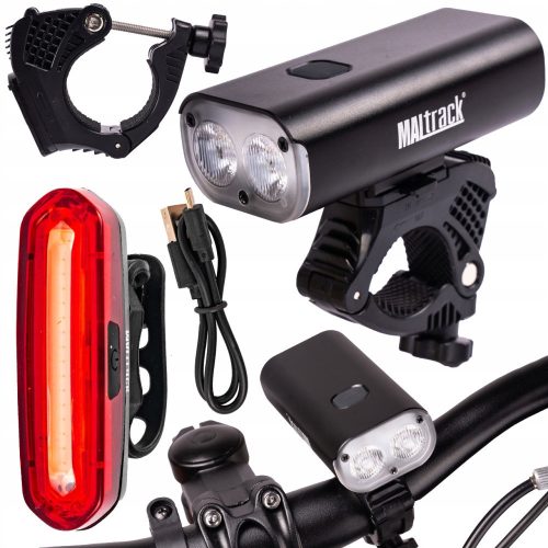  MalTrack 110425 Bicycle Lighting 1000 lm USB