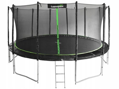 GARDEN TRAMPOLINE SPORT PRO 16ft NET LADDER