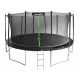 GARDEN TRAMPOLINE SPORT PRO 16ft NET LADDER