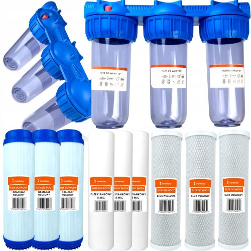 PRE-WATER FILTER + HALF-YEARLY PROAQUA FILTER SET 4 l