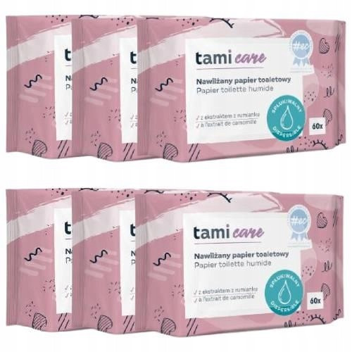  TAMI Care Moist toilet paper, 60pcs.