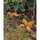  Flower garden decoration, Corten, rusty 3D 015