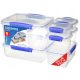 Food container Sistema Klip It contains 8 pieces